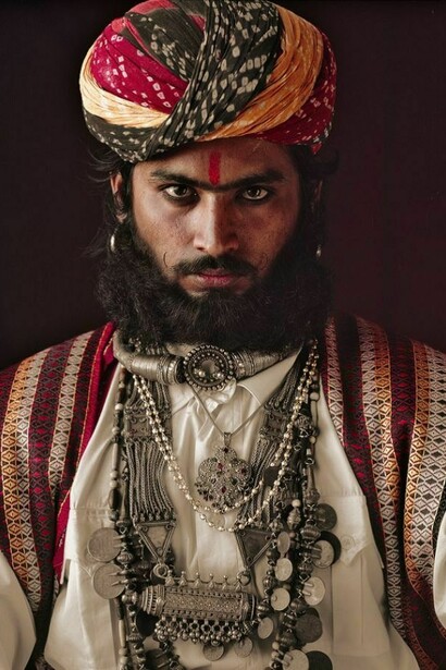 Rabari Man in Ajabgarh Village © Jimmy Nelson