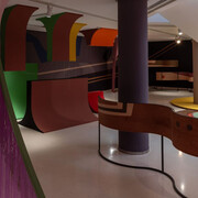 Andrea Canepa, Entre lo profundo y lo distante (Between the deep and the distant), exhibition view. Courtesy of IVAM