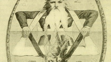 Figura simbolica tratta da Dogme et rituel de la Haute Magie di Eliphas Lévi