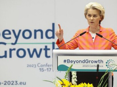 Ursula von der Leyen at the Beyond Growth Conference, Brussel, Belgium