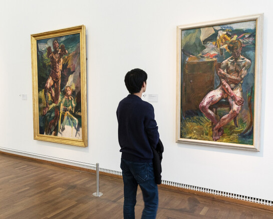 Anton Kolig, Exhibition view. Courtesy of Leopold Museum