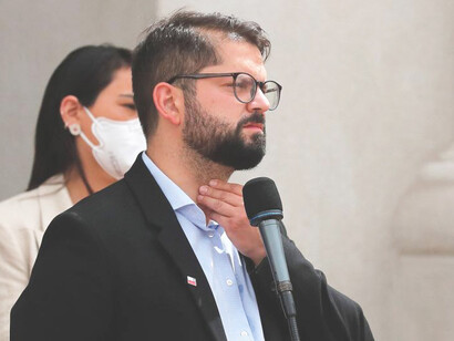 Gabriel Boric, presidente de Chile desde l 11 de marzo de 2022