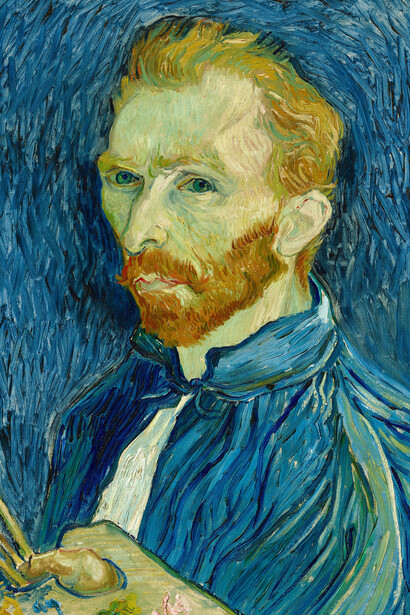 Vincent Van Gogh, Self-portrait, 1889. Courtesy of The National Gallery