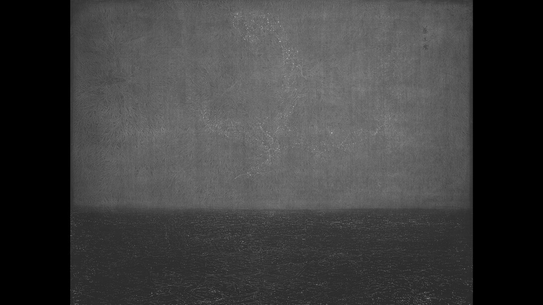 Alan Caomin Xie, The Parable of The Skilled Physician, 90x72 inches, 2020. Courtesy of the artist and Sandler Hudson Gallery