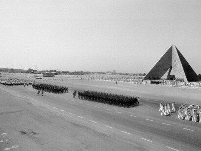 Rene Burri: The Imaginary Pyramids. Courtesy of Magnum Photos