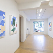 Philippos Theodoridis, The sound of the leaves between, exhibition view. Courtesy of Nitra Gallery 