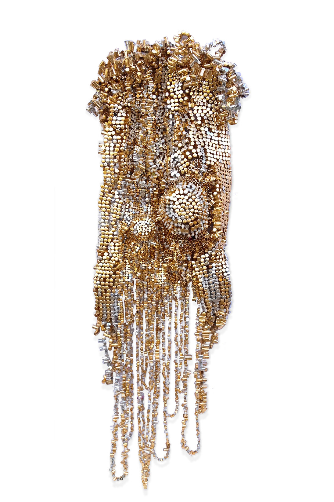 Moffat Takadiwa, Foreign Smell, 2015, Found spray-can debris, Copyright the artist, Courtesy Tyburn Gallery