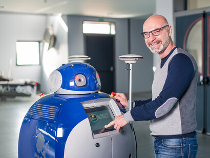 Progetto Robot-era, Dustcart, foto Hauke Seyfarth