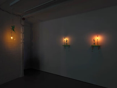 Rachel Maclean, The enchantment of reason, exhibition view. Courtesy of Josh Lilley Gallery
