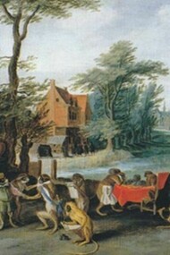 Allegory upon the Tulip Mania 
by Jan Breughel the Younger