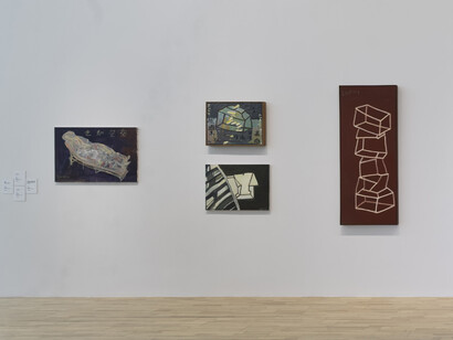 Wang Chuan, Four decades of abstraction, exhibition view. Courtesy of Long Museum