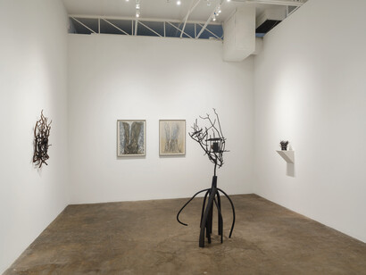 Sherry Owens, Ensouled, exhibition view. Courtesy of Cris Worley Fine Arts