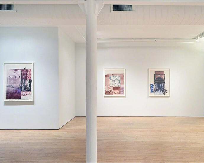Robert Rauschenberg. Courtesy of Gemini G.E.L.