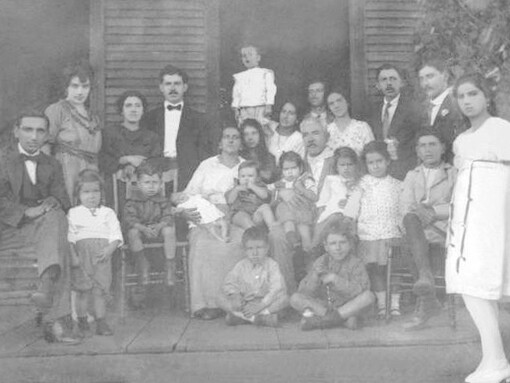 Famila ampliada de Rafael Rodíguez y Patricia Rodríguez. Foto cortesía del autor