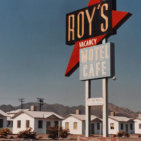 Wim Wenders, Vacancy, Amboy, California, 1983. Cortesía del Centre Pompidou Málaga