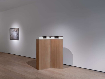 James Turrell, Path taken, vue de l'exposition. Avec la courtoisie de Almine Rech
