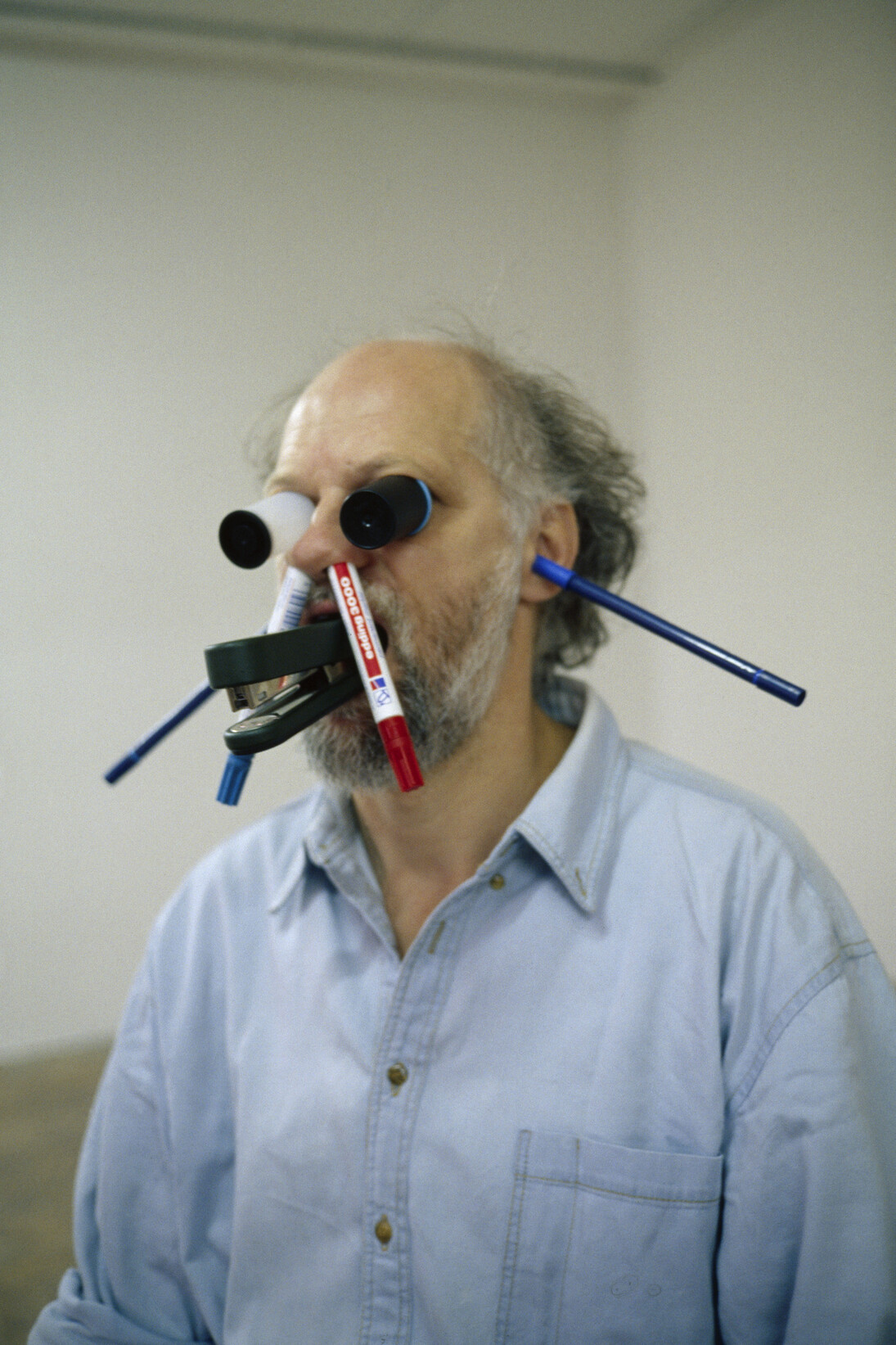 Erwin Wurm, b.1954
One Minute Sculpture, 1997
c-print
Courtesy the artist and Lehmann Maupin, New York and Hong Kong
