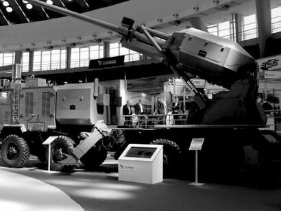 Aleksandar new 155mm 8x8 self-propelled howitzer