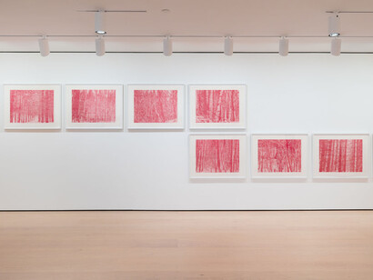Various artists, Sum of the parts. Serial imagery in printmaking, 1500 to now, exhibition view. Courtesy of Hammer Museum