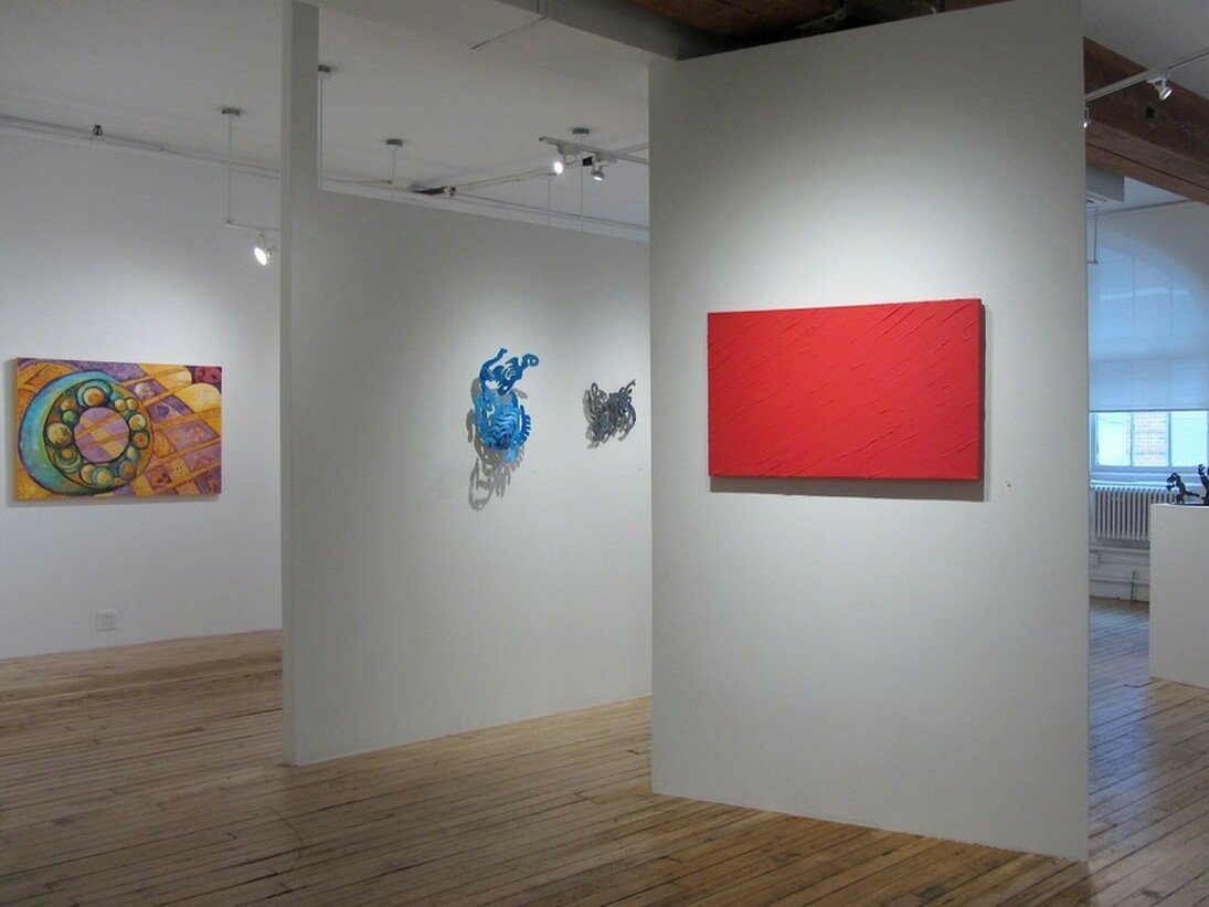 Examining Movement & Gestures, Exhibition view. Courtesy of Carter Burden Gallery