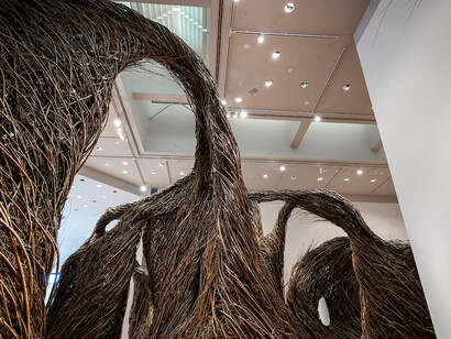 Patrick Dougherty. Courtesy of BYU Museum of Art