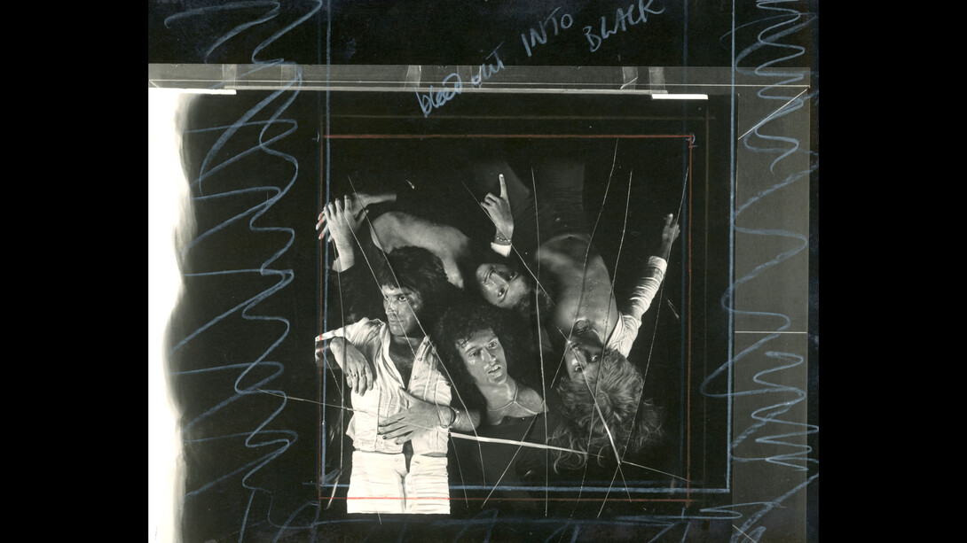 Mick Rock, Queen #3. Courtesy of The Music Photo Gallery