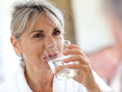 More water for a younger look