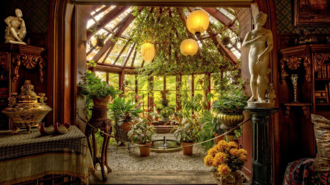 Samuel Clemens Home. Credit John Groo for The Mark Twain House & Museum