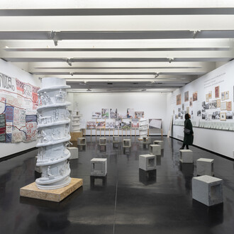 Inhabiting the ruins of the present, exhibition view. Courtesy of MACRO 