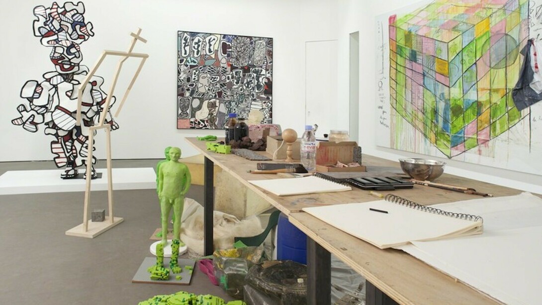 HyberDubuffet, Exhibition view. Courtesy of Galerie Nathalie Obadia