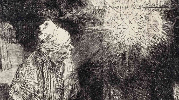 Rembrandt & Menzel. Courtesy of Gemäldegalerie