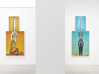 Izumi Kato, exhibition view. Courtesy of Perrotin 