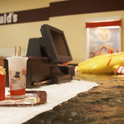 Flooded McDonald’s. Courtesy of Colby College Museum of Art