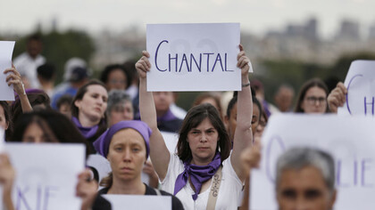 En souvenir des femmes tuées en Europe