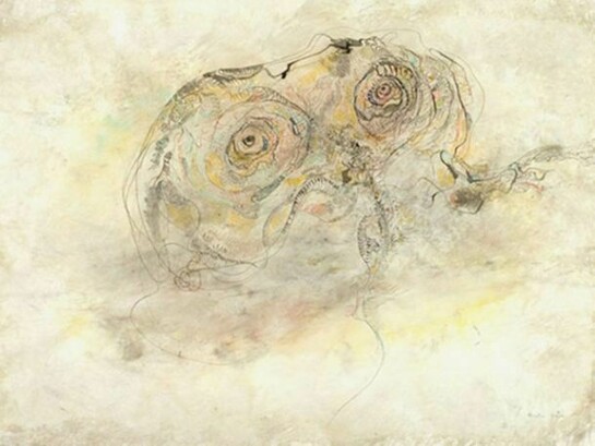 Unica Zürn, Untitled, 1960s, Ink, gouache & watercolor on paper, 19 1/2 x 25 1/2 inches (49.5 x 64.8 cm), signed on recto