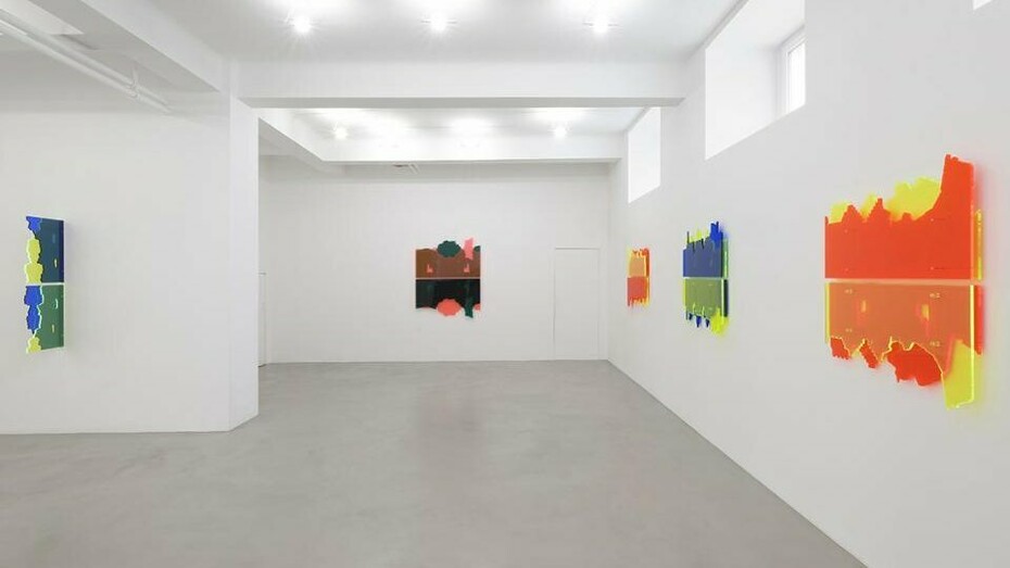 Francesco Candeloro, exhibition view. Courtesy of A arte Invernizzi gallery