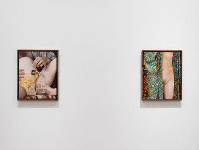 Nolan Simon, Cut off from the world, attached to one another, exhibition view. Courtesy of 47 Canal Gallery