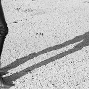 Robin Rice, Woman in Chaps with Shadow (detail), Hampton Classic Bridgehampton, 2008. Courtesy of the artist and Robin Rince Gallery