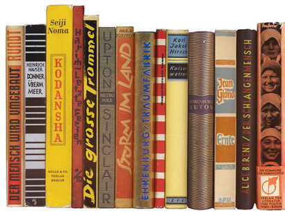 Book covers during the Weimar Republic