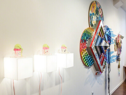 Seeing Impossible Color by Hilary White. Courtesy of Paradigm Gallery