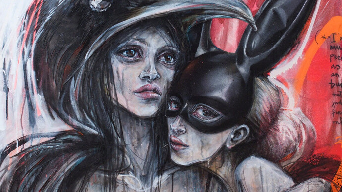 Sad but Happy. Courtesy of StolenSpace Gallery