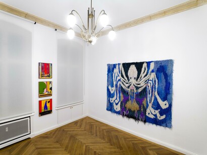 Various artists, Pension ABC, exhibition view. Courtesy of Contemporary Fine Arts