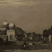 T. Jeavons, Bejapore (detail). Courtesy of Dhoomimal Gallery