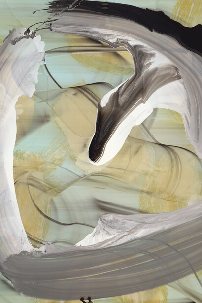 Tatjana Valsang, Stig, 2012, acrylic on canvas, 230 x 190 cm  