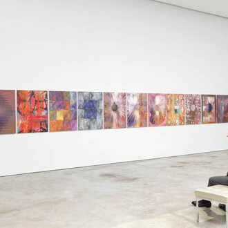 All over the moon. Courtesy of Cheim & Read