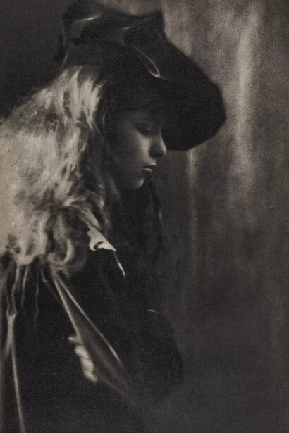 Céline Laguarde, Étude en noir, 1904. Avec l'aimable autorisation du Musée d’Orsay