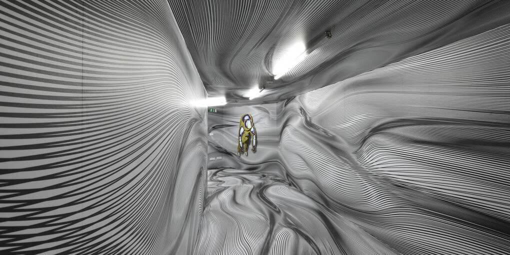 Peter Kogler. Courtesy of Galerie Mitterrand
