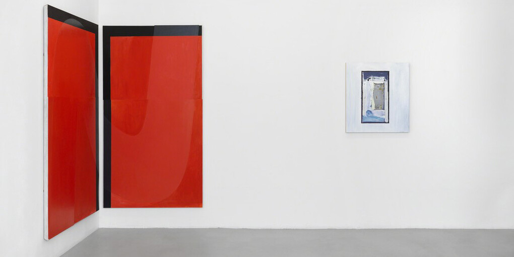 Ron Gorchov, Erik Lindman and Nathlie Provosty. Courtesy of Ribordy Contemporary