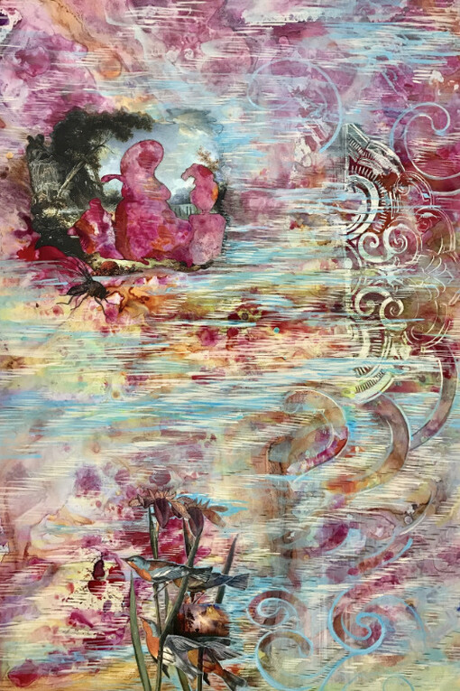 Liane Ricci and Barbara Strasen. Courtesy of Susan Eley Fine Art