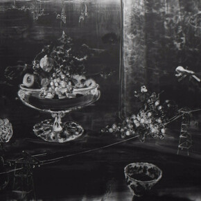 Christopher Cook, Reaper with Bowl of Ink, 2016. Courtesy of Art First